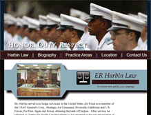 Tablet Screenshot of erharbinlaw.com